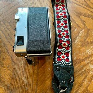Vintage Embroidered Camera Strap